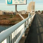 東京都に入る橋(旅の終わりを寂しく思った)